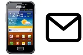 Richten Sie E-Mails auf dem Samsung Galaxy Ace Plus S7500 ein