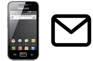 Richten Sie E-Mails auf dem Samsung Galaxy Ace S5830I ein