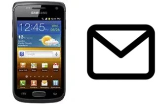 Richten Sie E-Mails auf dem Samsung Galaxy W I8150 ein