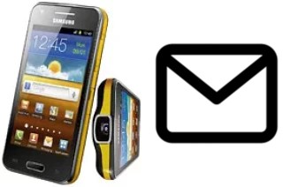 Richten Sie E-Mails auf dem Samsung I8530 Galaxy Beam ein