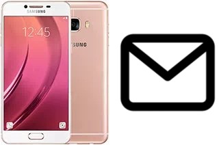 Richten Sie E-Mails auf dem Samsung Galaxy C5 ein