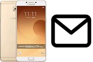 Richten Sie E-Mails auf dem Samsung Galaxy C9 Pro ein