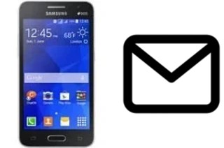 Richten Sie E-Mails auf dem Samsung Galaxy Core 2 Duos ein