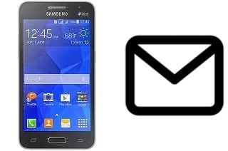 Richten Sie E-Mails auf dem Samsung Galaxy Core 2 ein