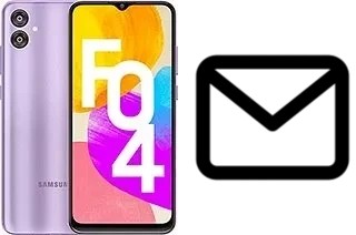 Richten Sie E-Mails auf dem Samsung Galaxy F04 ein