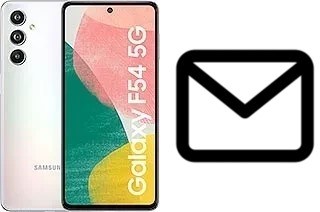 Richten Sie E-Mails auf dem Samsung Galaxy F54 ein