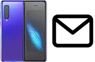 Richten Sie E-Mails auf dem Samsung Galaxy Fold ein