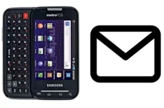 Richten Sie E-Mails auf dem Samsung R910 Galaxy Indulge ein