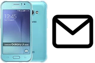 Richten Sie E-Mails auf dem Samsung Galaxy J1 Ace ein