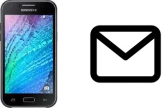 Richten Sie E-Mails auf dem Samsung Galaxy J1 mini ein