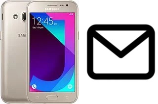 Richten Sie E-Mails auf dem Samsung Galaxy J2 (2017) ein