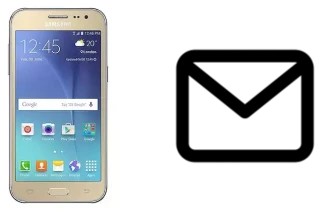 Richten Sie E-Mails auf dem Samsung Galaxy J2 DTV ein