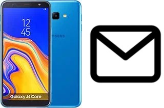 Richten Sie E-Mails auf dem Samsung Galaxy J4 Core ein