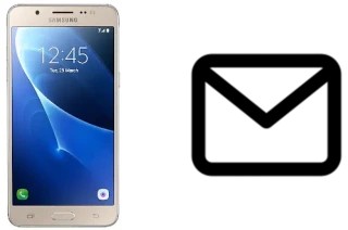 Richten Sie E-Mails auf dem Samsung Galaxy J5 Metal ein