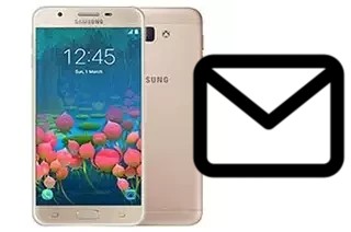 Richten Sie E-Mails auf dem Samsung Galaxy J5 Prime (2017) ein