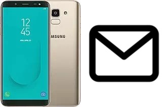 Richten Sie E-Mails auf dem Samsung Galaxy J6 ein