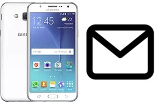 Richten Sie E-Mails auf dem Samsung Galaxy J7 ein