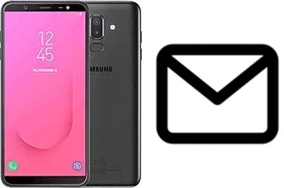 Richten Sie E-Mails auf dem Samsung Galaxy J8 ein