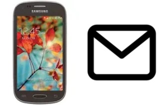 Richten Sie E-Mails auf dem Samsung Galaxy Light ein