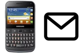 Richten Sie E-Mails auf dem Samsung Galaxy M Pro B7800 ein