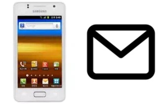 Richten Sie E-Mails auf dem Samsung Galaxy M Style M340S ein