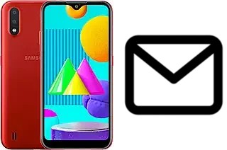 Richten Sie E-Mails auf dem Samsung Galaxy M01 ein