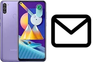 Richten Sie E-Mails auf dem Samsung Galaxy M11 ein