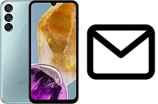 Richten Sie E-Mails auf dem Samsung Galaxy M15 ein