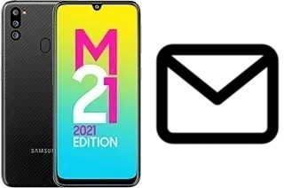 Richten Sie E-Mails auf dem Samsung Galaxy M21 2021 ein