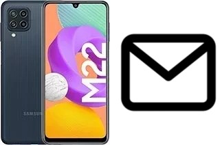 Richten Sie E-Mails auf dem Samsung Galaxy M22 ein