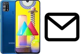 Richten Sie E-Mails auf dem Samsung Galaxy M31 ein