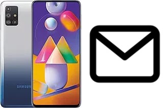 Richten Sie E-Mails auf dem Samsung Galaxy M31s ein