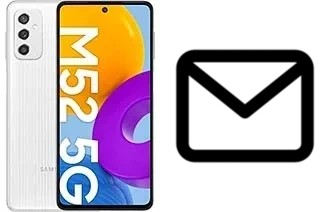 Richten Sie E-Mails auf dem Samsung Galaxy M52 5G ein