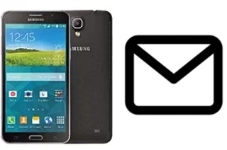 Richten Sie E-Mails auf dem Samsung Galaxy Mega 2 ein