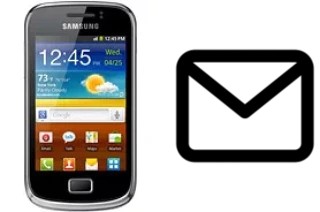 Richten Sie E-Mails auf dem Samsung Galaxy mini 2 S6500 ein