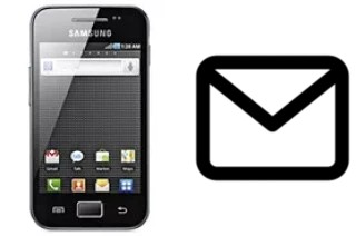 Richten Sie E-Mails auf dem Samsung Galaxy Ace S5830 ein