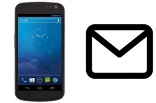 Richten Sie E-Mails auf dem Samsung Galaxy Nexus i515 ein