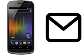 Richten Sie E-Mails auf dem Samsung Galaxy Nexus I9250 ein