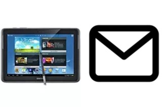 Richten Sie E-Mails auf dem Samsung Galaxy Note LTE 10.1 N8020 ein