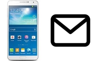 Richten Sie E-Mails auf dem Samsung Galaxy Note 3 ein