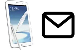 Richten Sie E-Mails auf dem Samsung Galaxy Note 8.0 Wi-Fi ein