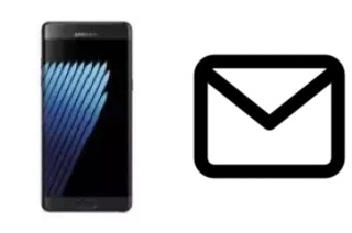 Richten Sie E-Mails auf dem Samsung Galaxy Note FE Exynos ein