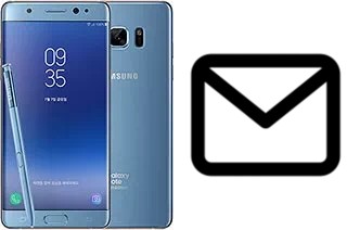 Richten Sie E-Mails auf dem Samsung Galaxy Note FE ein