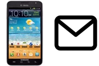 Richten Sie E-Mails auf dem Samsung Galaxy Note T879 ein