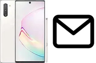 Richten Sie E-Mails auf dem Samsung Galaxy Note10 5G ein