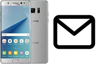 Richten Sie E-Mails auf dem Samsung Galaxy Note7 (USA) ein