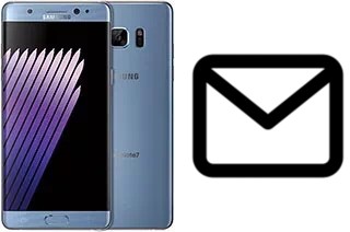 Richten Sie E-Mails auf dem Samsung Galaxy Note7 ein