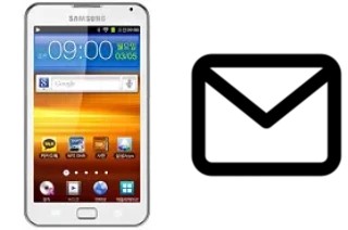 Richten Sie E-Mails auf dem Samsung Galaxy Player 70 Plus ein