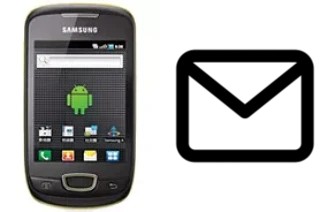 Richten Sie E-Mails auf dem Samsung Galaxy Pop i559 ein