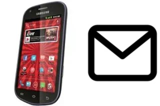 Richten Sie E-Mails auf dem Samsung Galaxy Reverb M950 ein